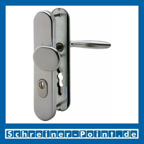 Schutzbeschlag Hoppe Verona Aluminium F9 Stahlfarben 86G/3332ZA/3330/1510 ES1 (SK2), 3284053, 3232974